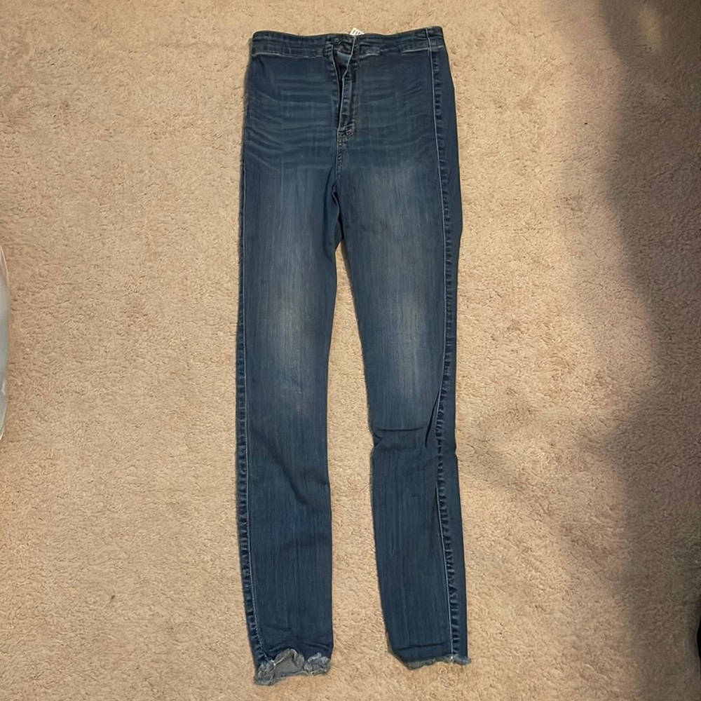 Hollister size 5 ultra high rise jean legging